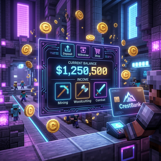 CrestBank & Jobs: The Future of Kerala Minecraft Economy