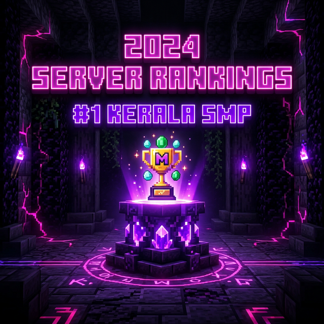 Advanced Minecraft Stats & Leaderboard System | CrestMC Kerala